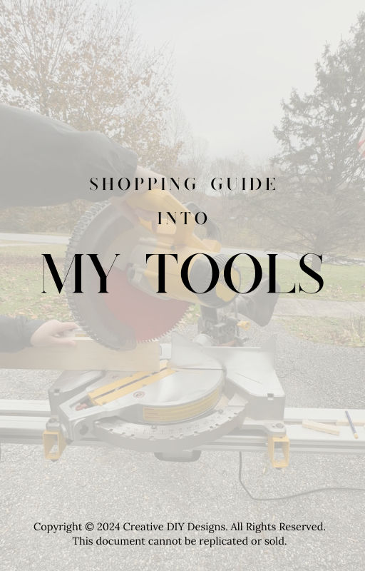 FREE Shopping Guide Into My Tools